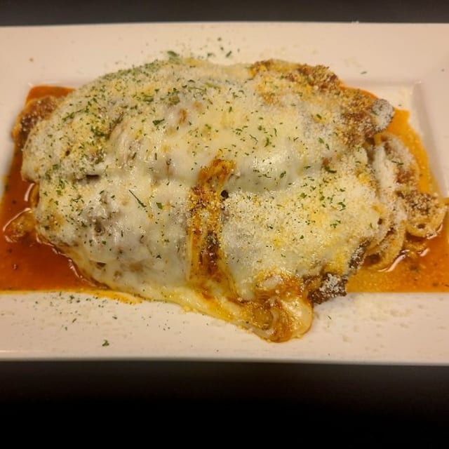 Veal Parmigiano.