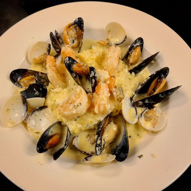 Seafood Risotto.