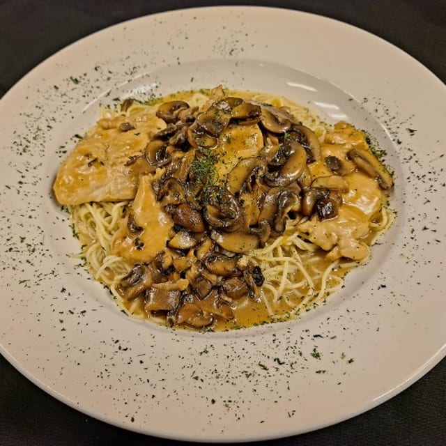 Chicken Marsala.
