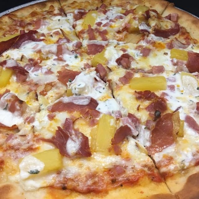 Mahalo Pizza.