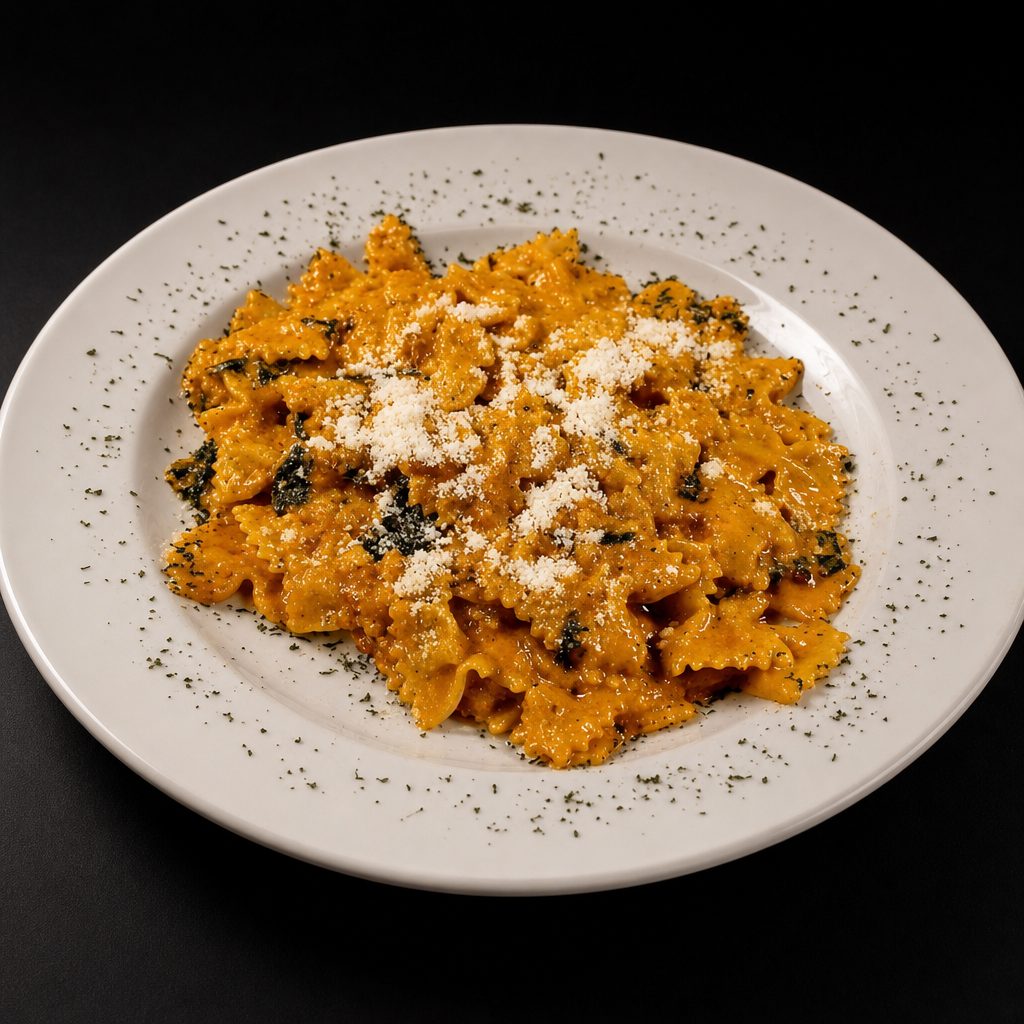 Farfalle Alla Vodka Sauce.