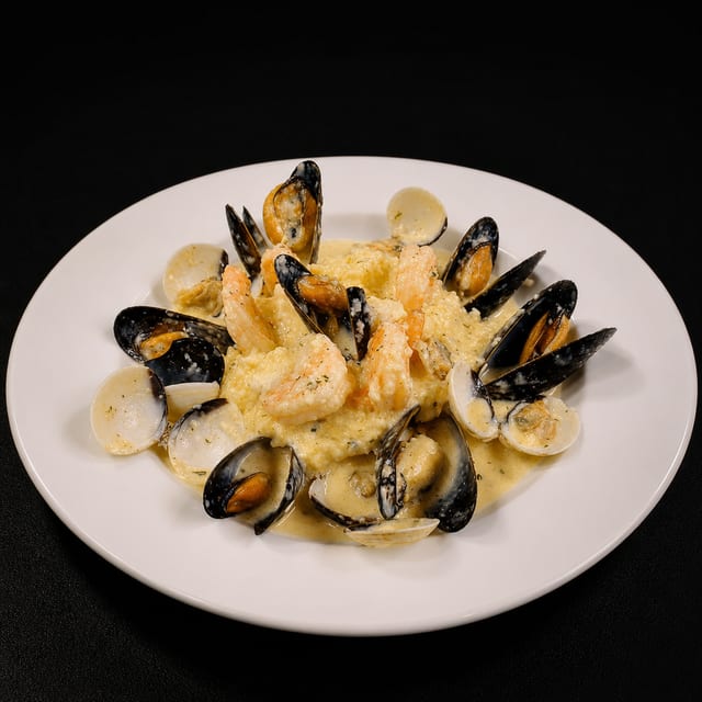 Seafood Risotto.