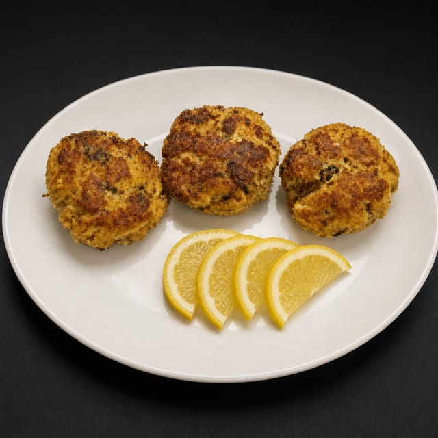 Classic Crab Cakes.