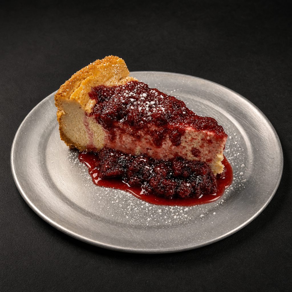 Four Berry Cheesecake.
