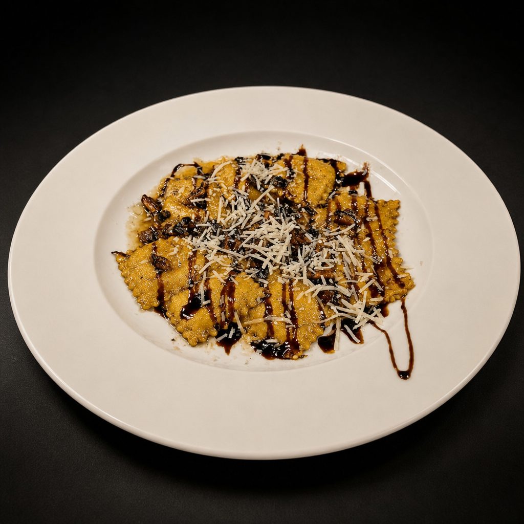 Butternut Squash Ravioli.