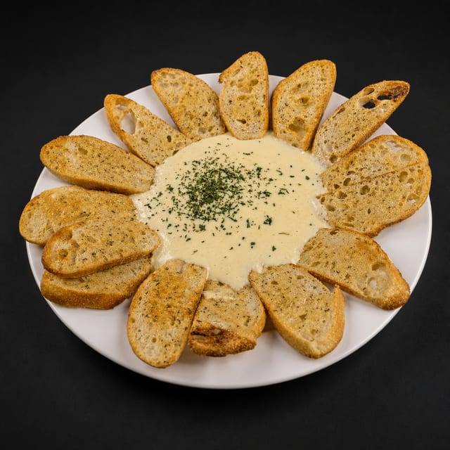 Garlic Bread Fondue.