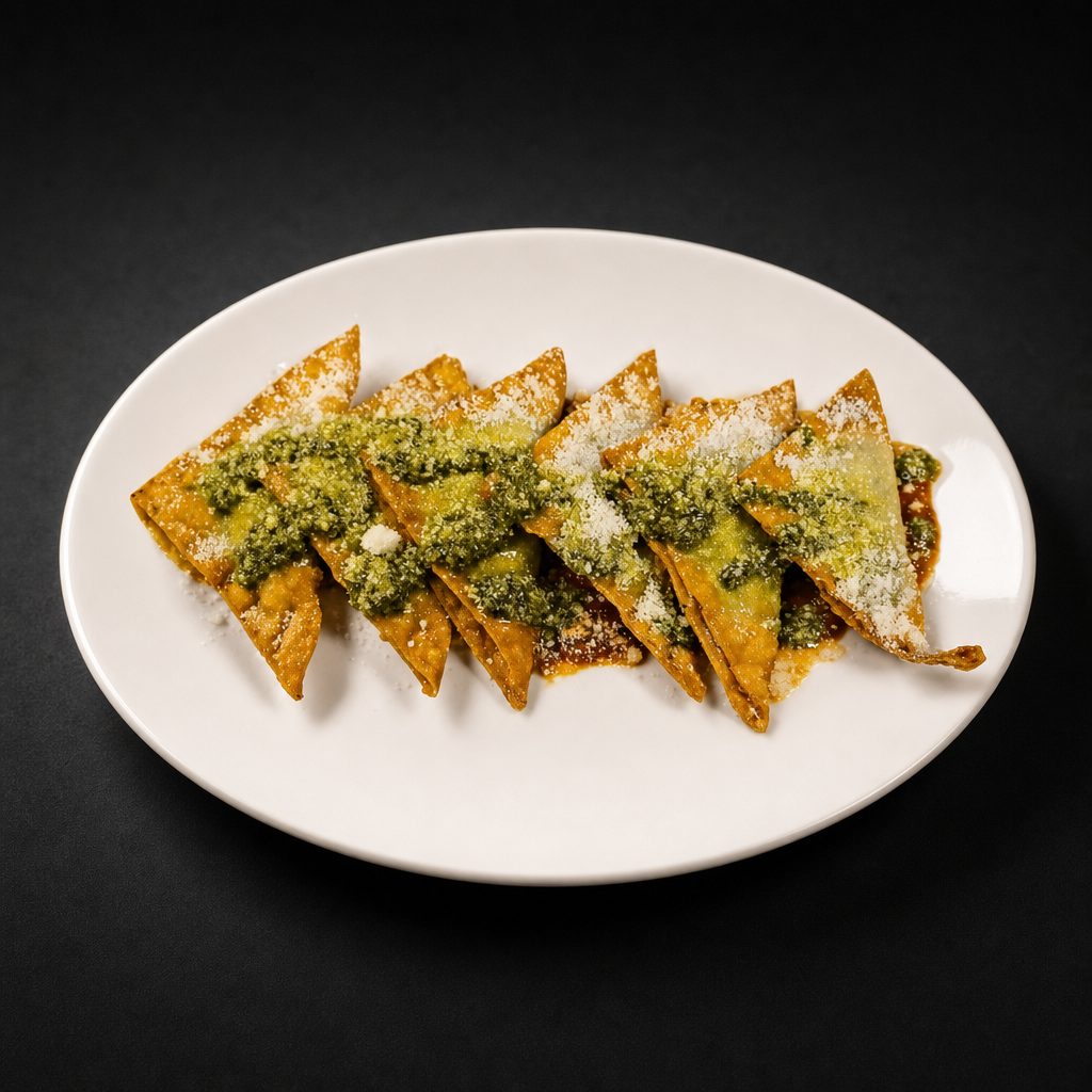 Spinach & Artichoke Wontons.