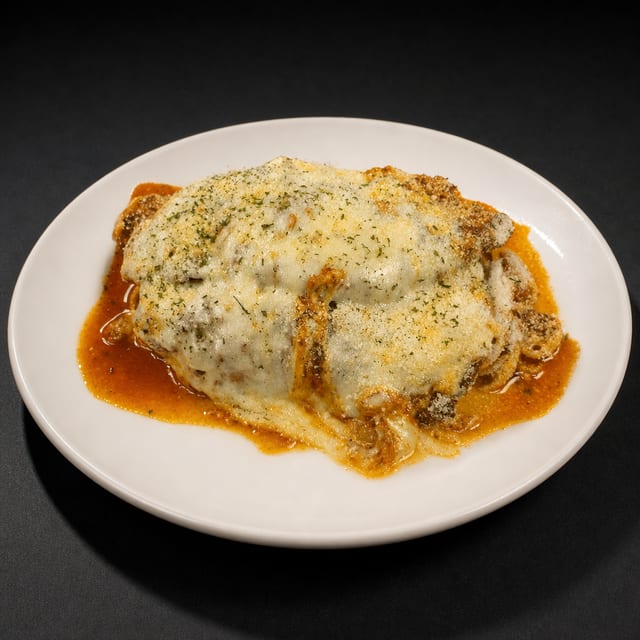 Veal Parmigiano.