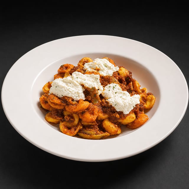 Tortellini All'Amatriciana.