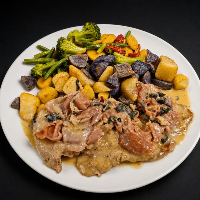 Veal Saltimbocca.