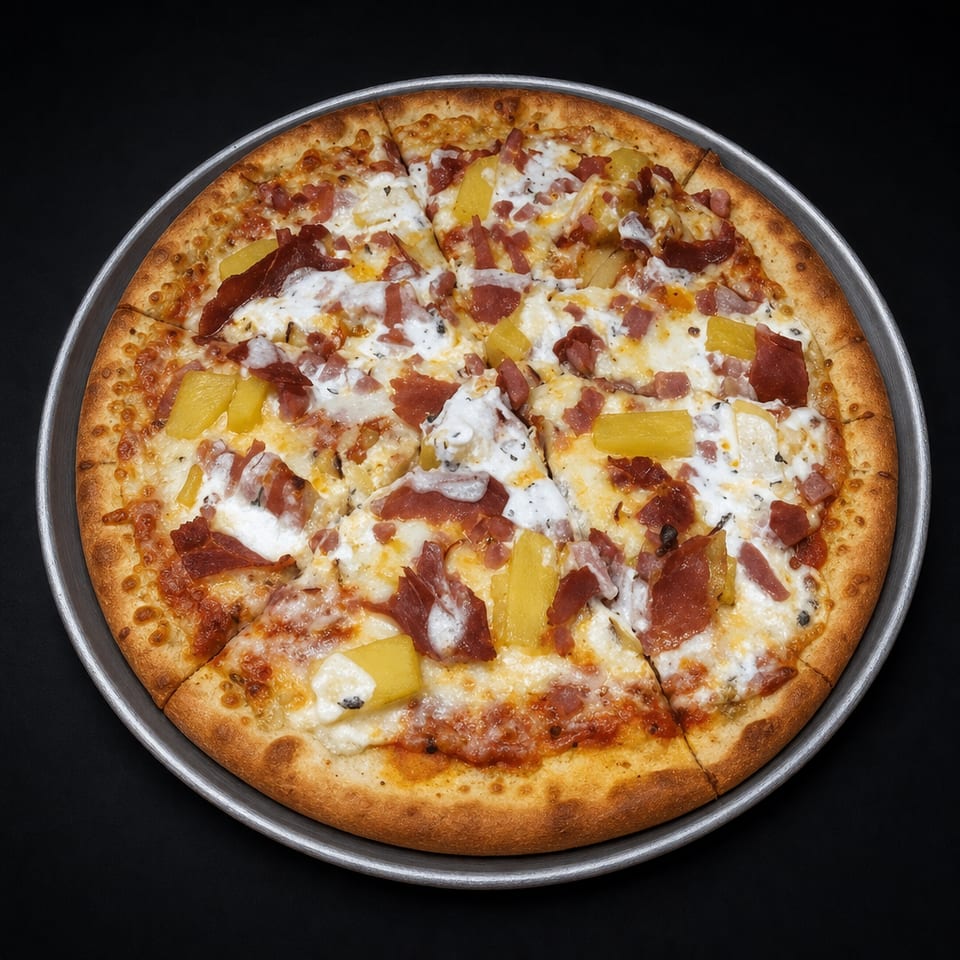 Mahalo Pizza.
